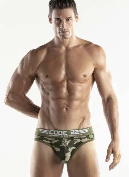 CODE 22 Army Bottomless Brief Camo