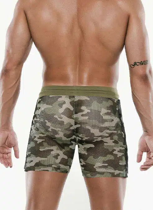 CODE 22 See Me Mesh Short Camo