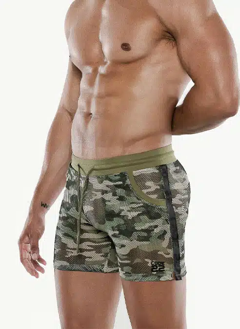 CODE 22 See Me Mesh Short Camo