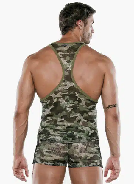 CODE 22 See Me Mesh Tank Camo