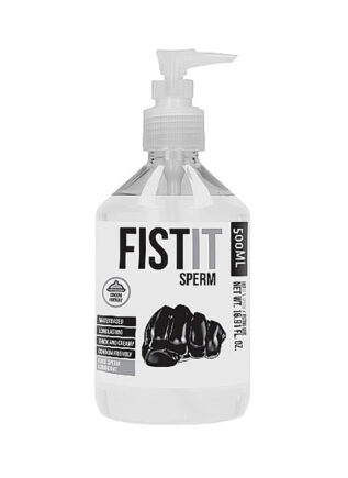 Fist It Sperm Waterbased Lubricant with Pump