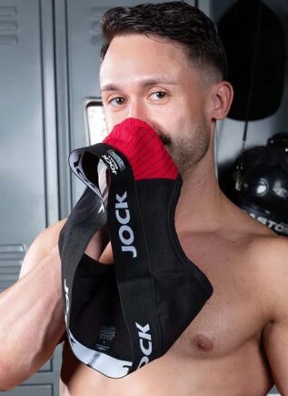 Jock by Mr. S Jock-Pouch Brief Red