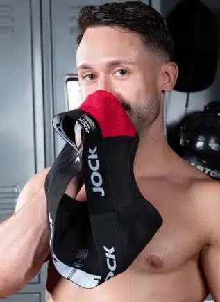 Jock by Mr. S Jock-Pouch Brief Red