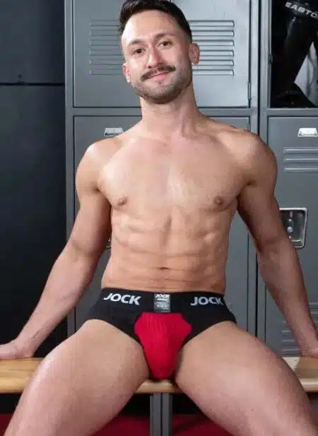 Jock by Mr. S Jock-Pouch Brief Red