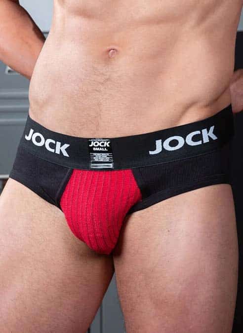 Jock by Mr. S Jock-Pouch Brief Red