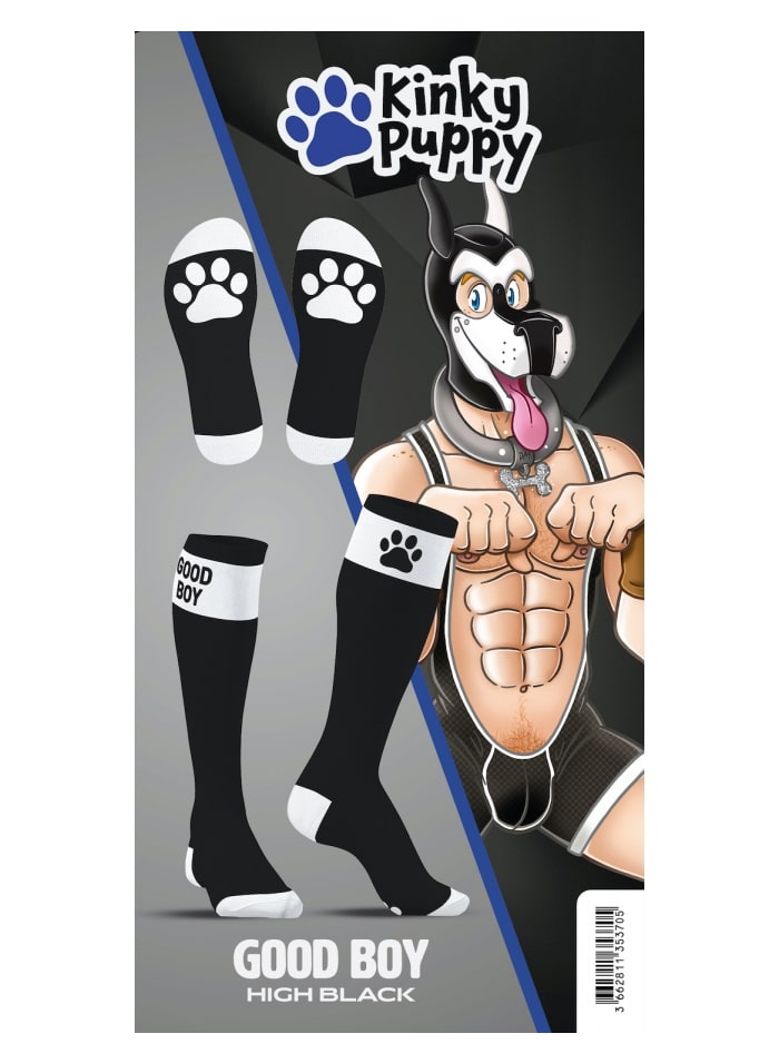 Kinky Puppy GOOD BOY High Socks (Four Colors)