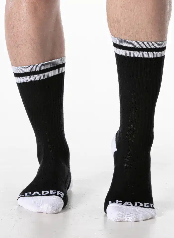 Leader Loaded Soccer Socks Black