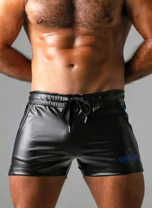 Locker Gear 2 Stripe Short Blue