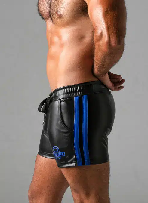 Locker Gear 2 Stripe Short Blue