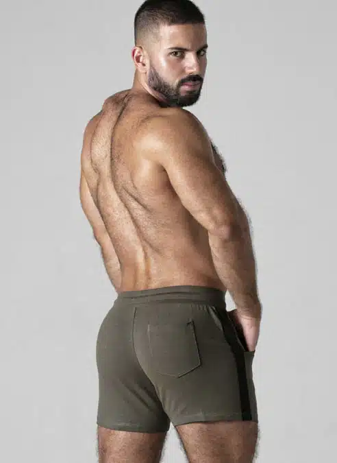 Locker Gear Touch It Shorts Khaki