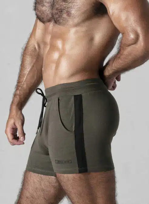 Locker Gear Touch It Shorts Khaki