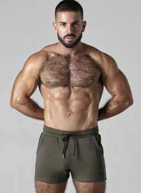 Locker Gear Touch It Shorts Khaki