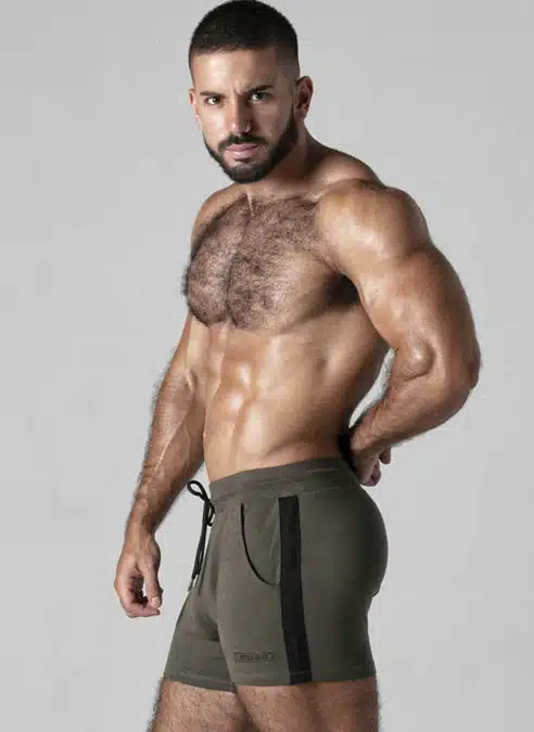 Locker Gear Touch It Shorts Khaki