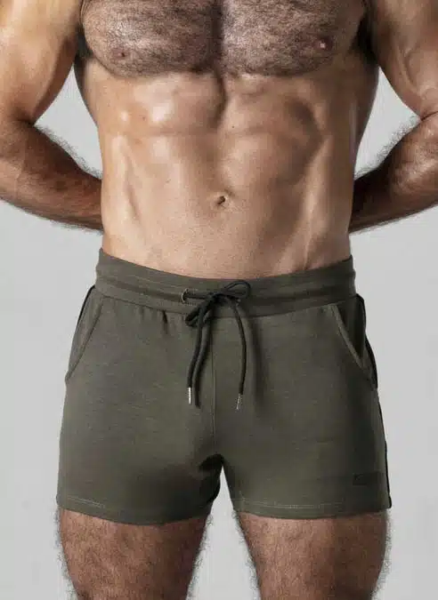 Locker Gear Touch It Shorts Khaki