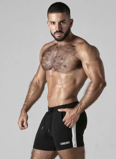 Locker Gear Touch It Shorts White