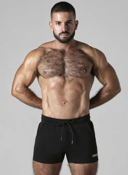 Locker Gear Touch It Shorts White