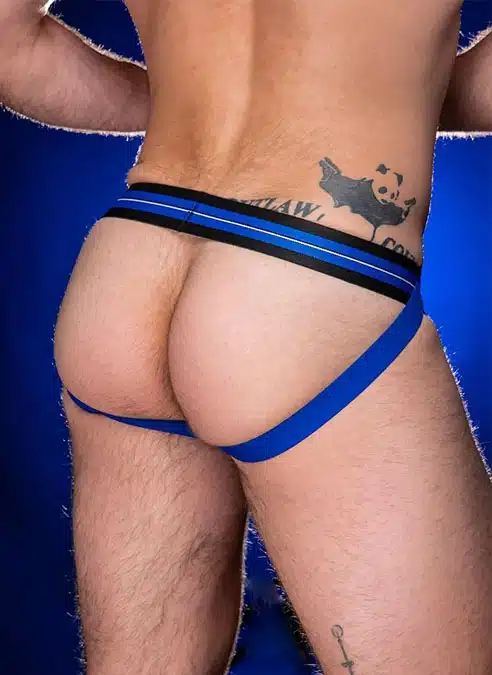 Mr. S Frontline Jockstrap Blue