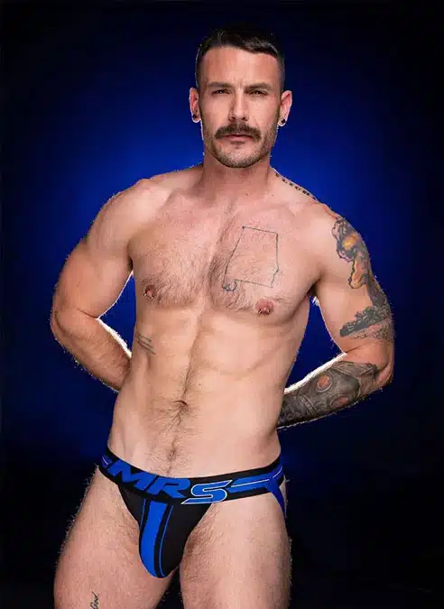 Mr. S Frontline Jockstrap Blue