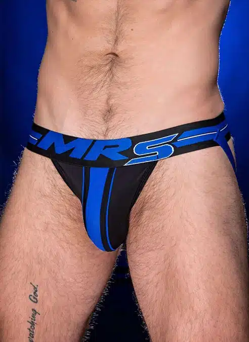 Mr. S Frontline Jockstrap Blue