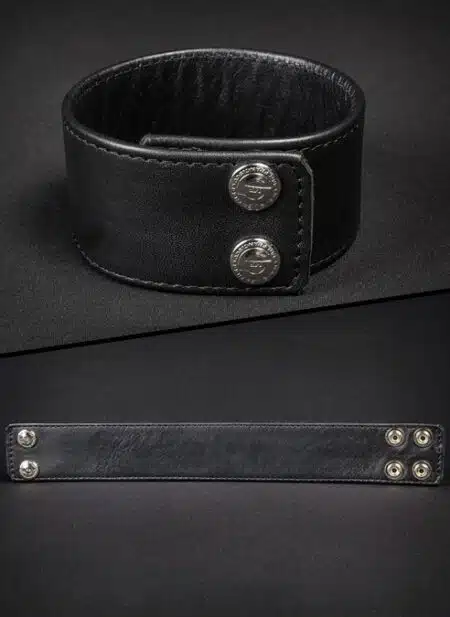 Mr. S Leather Bicepband 1.75" Black