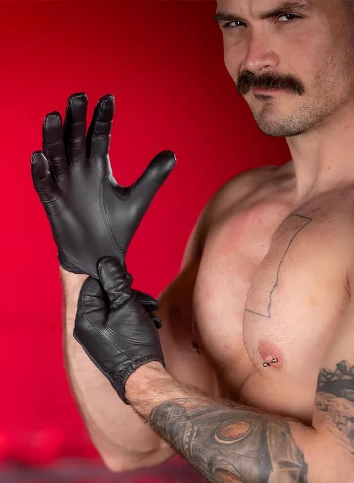 Mr. S Leather CHP Motorcycle Officers' Gloves