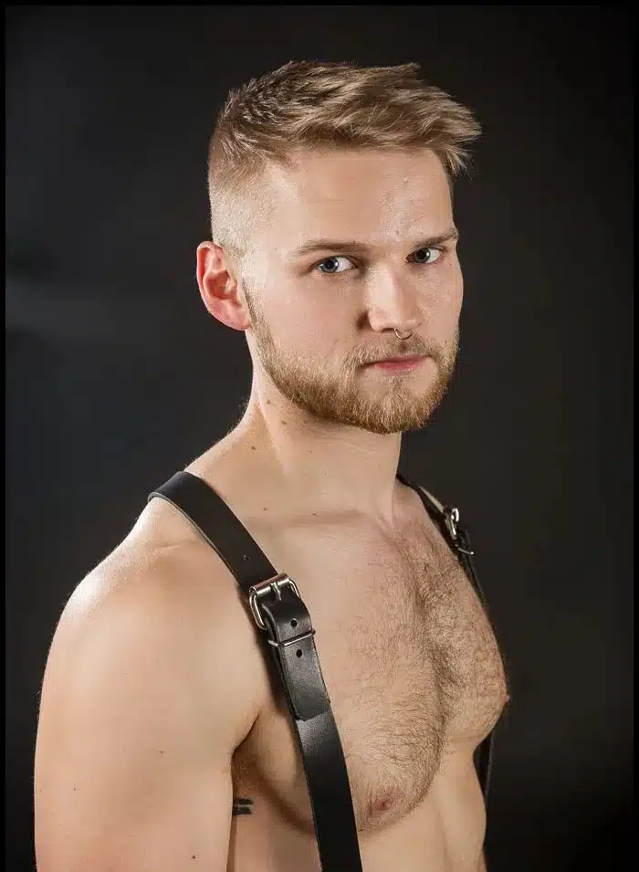 Mr. S Leather Double Duty Suspenders
