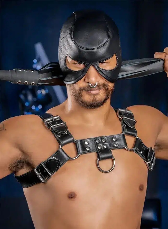 Mr. S Leather Dungeon Half Hood