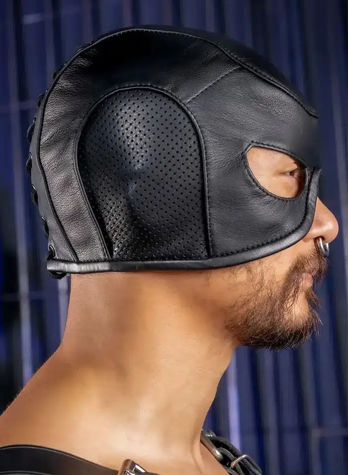 Mr. S Leather Dungeon Half Hood