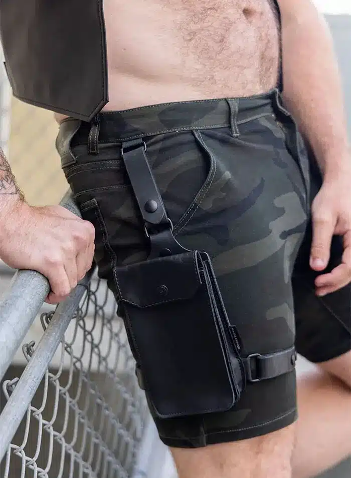 Mr. S Leather Jockstrap Phone Holster Max