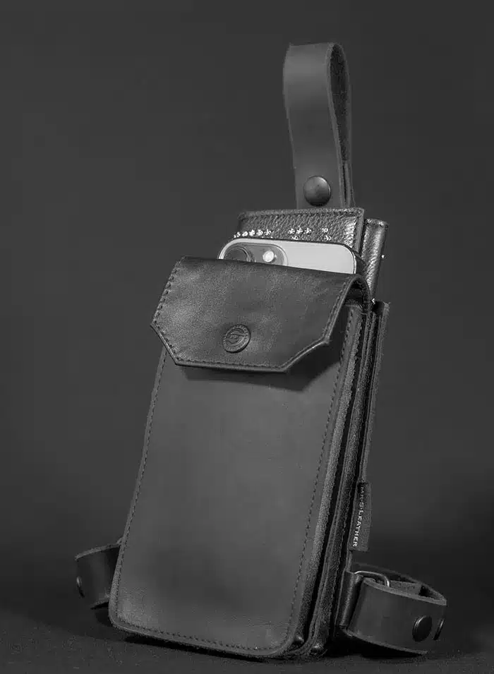 Mr. S Leather Jockstrap Phone Holster Max