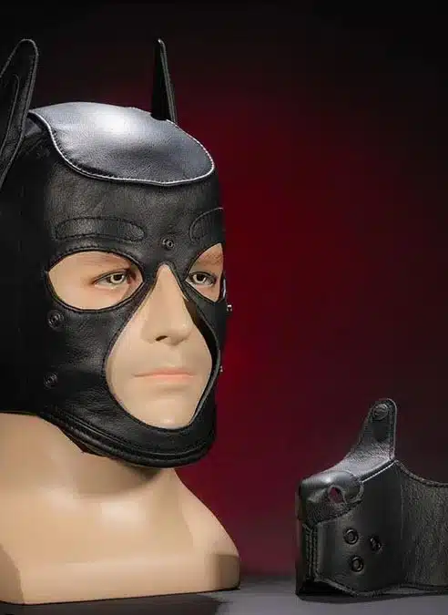Mr. S Leather K9 Pup Hood Black