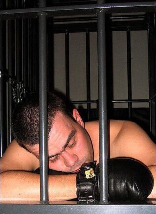 Mr. S Leather Padded Fist Mitts