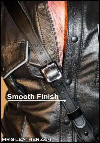 Mr. S Leather Sam Browne with Silver Hardware