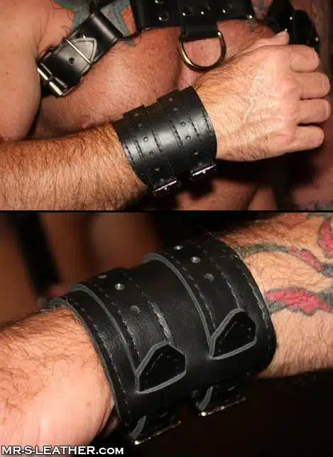 Mr. S Leather Scorpio Wristband