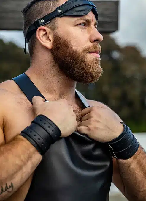 Mr. S Leather Scorpio Wristband