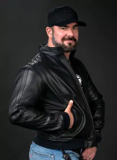 Mr. S Leather Sport Jacket Black