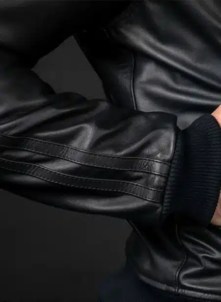 Mr. S Leather Sport Jacket Black