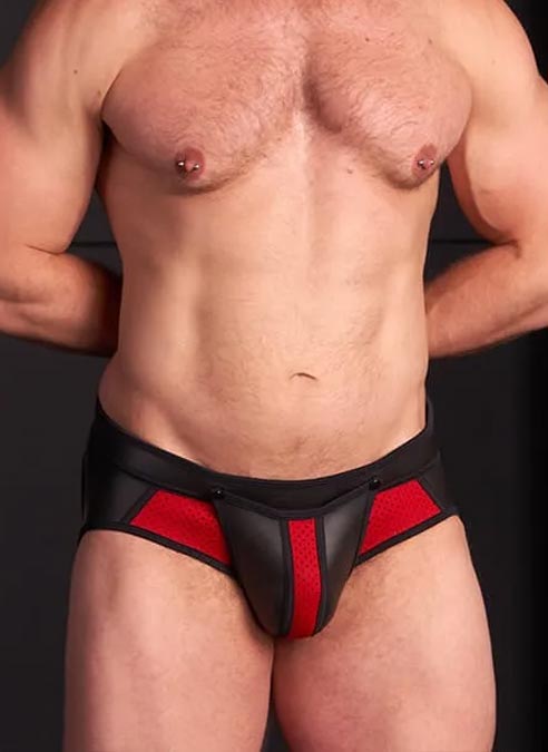 Mr. S Neo Air Mesh All Access Brief Red