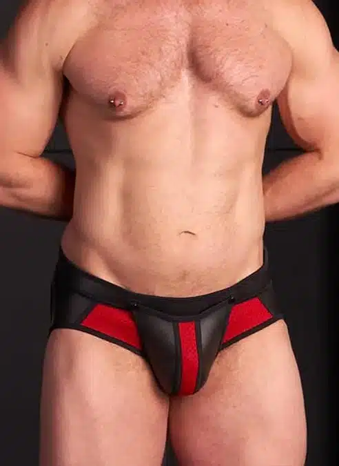Mr. S Neo Air Mesh All Access Brief Red