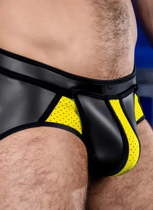 Mr. S Neo Air Mesh All Access Brief Yellow