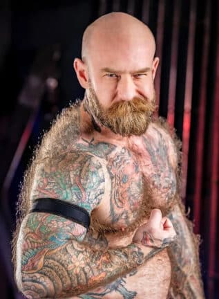 Mr. S Neo Carbon Black Bicep Strap Black