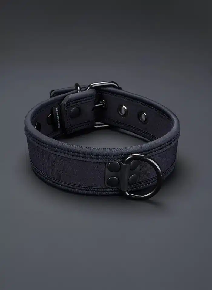 Mr. S Neo Carbon black Puppy Collar