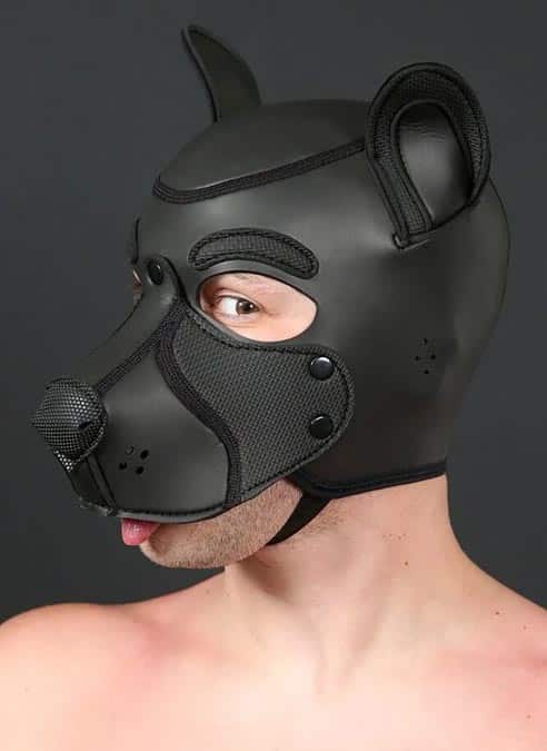 Mr. S Neo Frisky Pup Hood Black