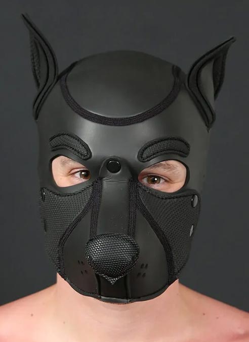 Mr. S Neo Frisky Pup Hood Black