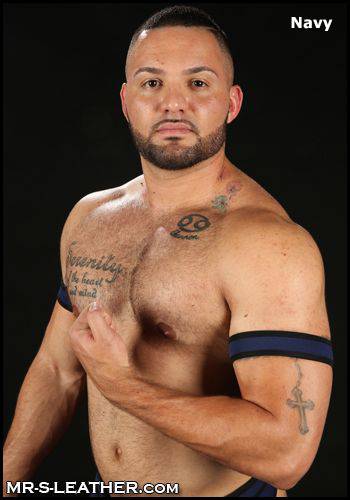 Mr. S Neoprene Bold Color Bicep Strap