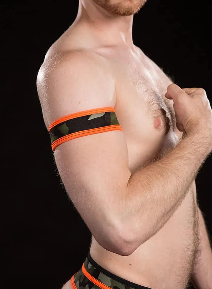 Mr. S Neoprene Bold Color Bicep Strap: Custom Colors