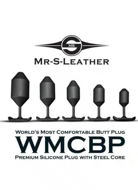Mr. S World's Most Comfortable Butt Plug Silicone