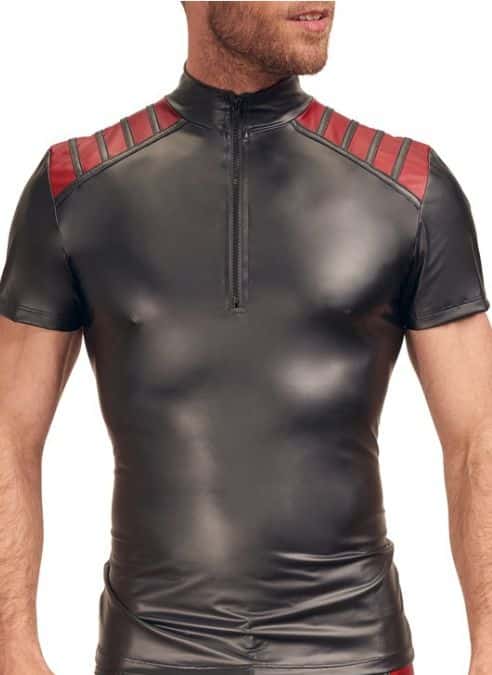 NEK VEGA T-shirt Black and Red