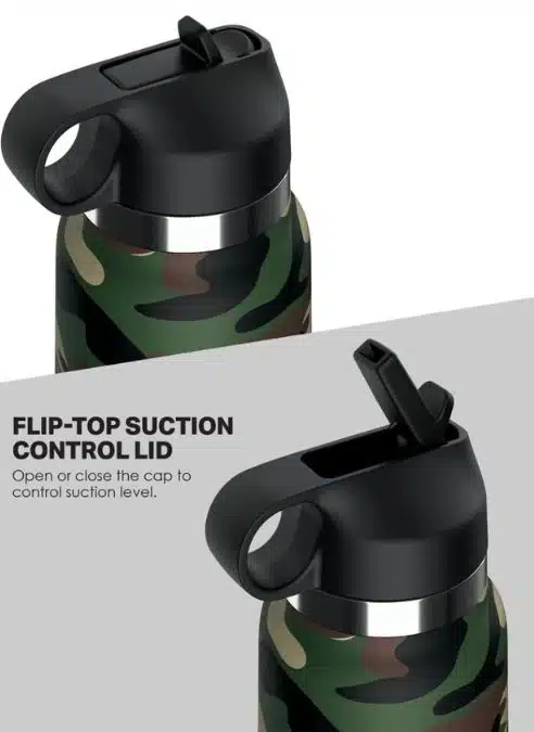 PDX Plus Fap Flask - Happy Camper Discreet Stroker