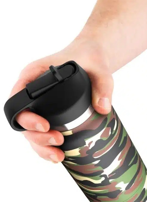 PDX Plus Fap Flask - Happy Camper Discreet Stroker